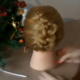 Acconciature in 10 minuti raccolto con treccia francese