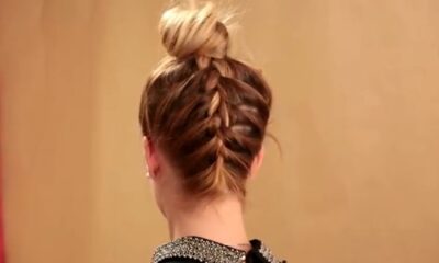 Acconciature veloci da fare in 10 minuti per Capodanno, lo chignon francese