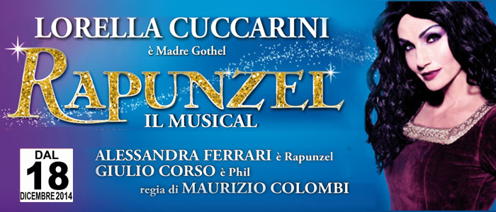 Capodanno 2015 a teatro: &#8220;Rapunzel, il musical&#8221; al Brancaccio di Roma