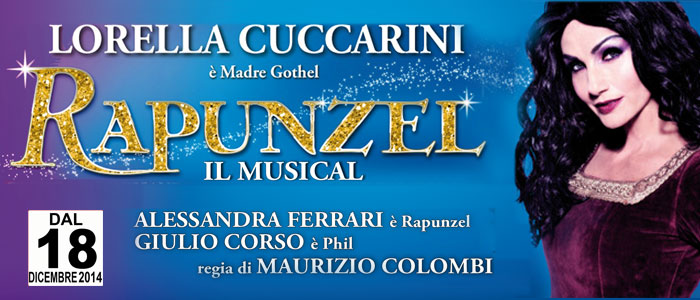 Capodanno 2015 a teatro: “Rapunzel, il musical” al Brancaccio di Roma