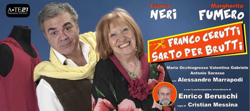 Capodanno 2015 a teatro: “Franco Cerutti sarto per brutti” al Manzoni di Monza