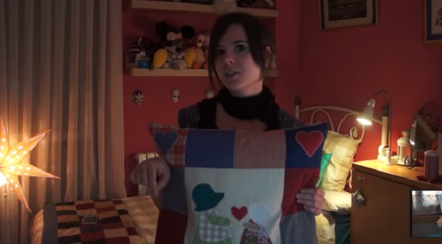 cuscino di patchwork