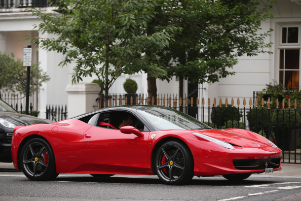 Ferrari a Londra: foto delle “rosse” nella capitale inglese