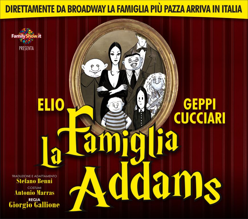 La Famiglia Addams il musical: lo spettacolo e il tour