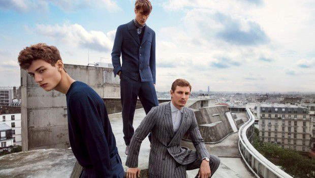 Ermenegildo Zegna Couture: la campagna pubblicitaria primavera estate 2015, la dicotomia tra architettura e spazio