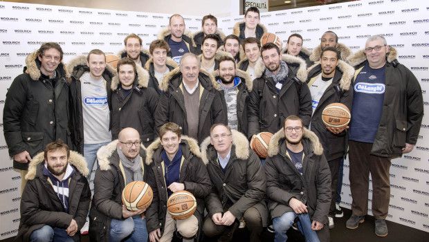 Woolrich John Rich &#038; Bros veste la squadra Treviso Basket