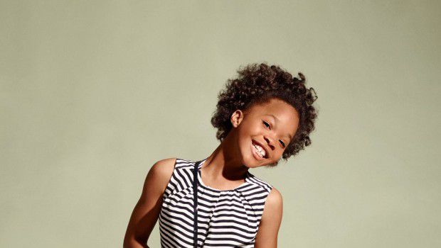 Armani Junior Quvenzhané Wallis: l&#8217;attrice è testimonial della campagna pubblicitaria primavera estate 2015