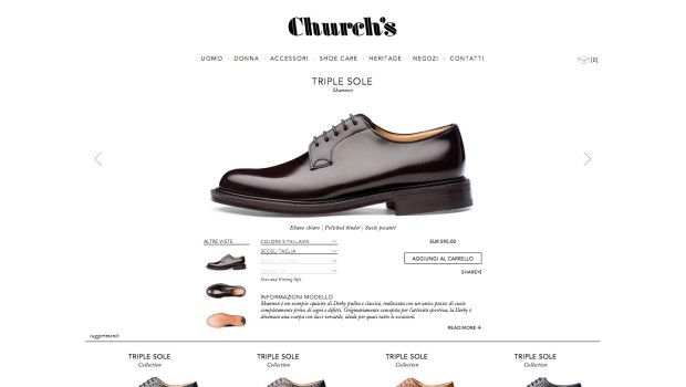Church&#8217;s sito ufficiale: la storia del marchio e l’artigianalità delle calzature