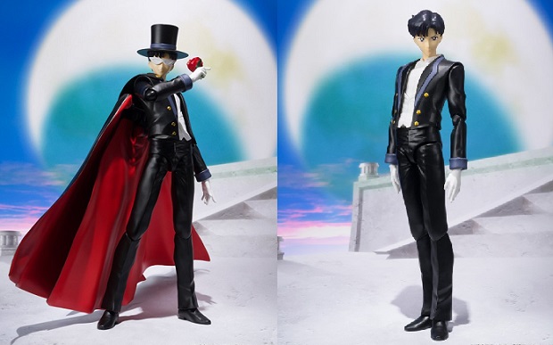 Sailor Moon, ecco l&#8217;action figure di Milord aka Tuxedo Kamen di Bandai