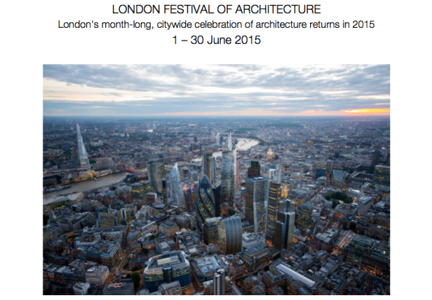 London Festival of Architecture 2015: novità e anticipazioni dell’undicesima edizione