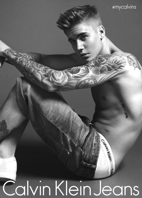 Justin Bieber Calvin Klein: il nuovo testimonial della campagna Jeans e Underwear per la primavera estate 2015, video e foto