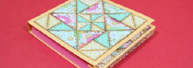 Come realizzare con il patchwork una cover per libri