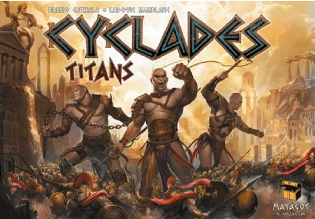 Cyclades: Titans, la nuova espansione del gioco da tavolo della Asterion Press