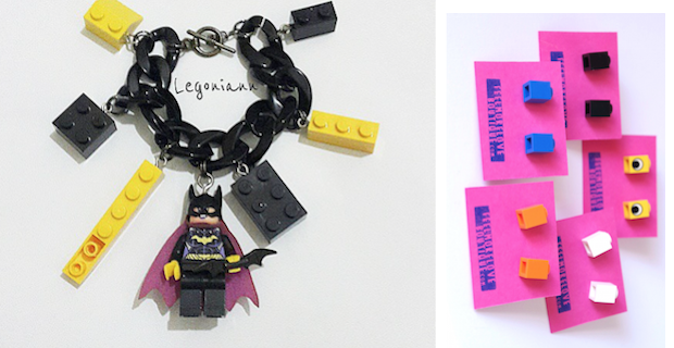 Lego: gioielli e accessori fatti a mano