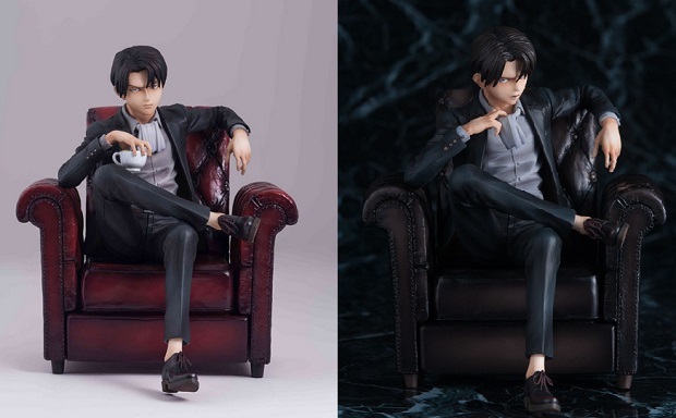 L&#8217;attacco dei giganti: l&#8217;action figure di Levi Rivaille di Union Creative International