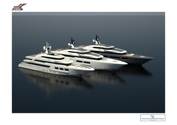 Yacht di lusso CRN: due nuovi gioielli di 71 e 80 metri