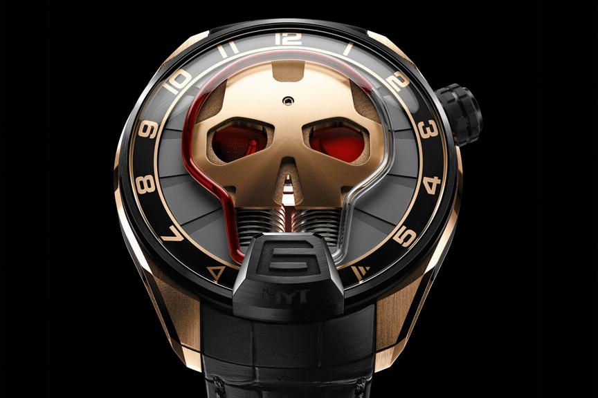 HYT Skull Green e Red Eye, orologio di lusso in serie limitata