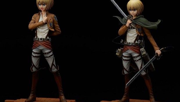 L&#8217;attacco dei giganti: ecco l&#8217;action figure di Armin Arlert della Sentinel