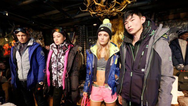 Sfilate moda uomo Londra gennaio 2015: Superdry presenta la collezione autunno inverno 2015 2016