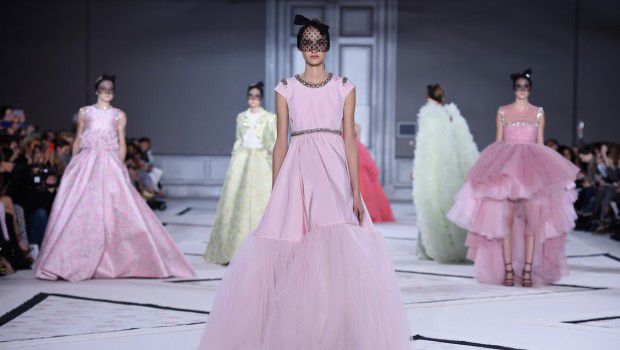 Sfilate Parigi Haute Couture Gennaio 2015: il rock chic di Giambattista Valli, collezione primavera estate 2015