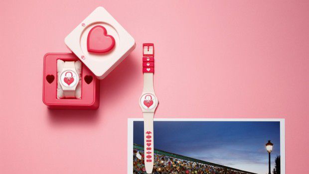 San Valentino 2015: Swatch presenta Unlock My Heart, l&#8217;orologio speciale per gli innamorati