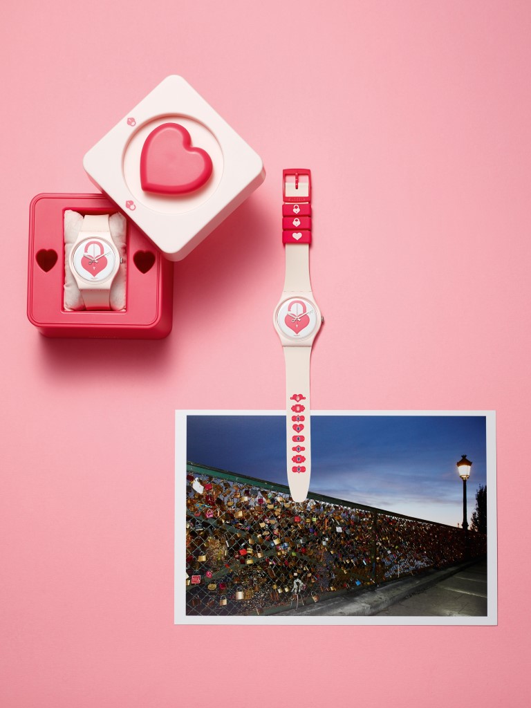 San Valentino 2015: Swatch presenta Unlock My Heart, l&#8217;orologio speciale per gli innamorati