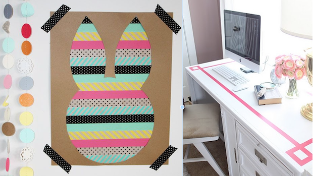 Come decorare casa con il washi tape