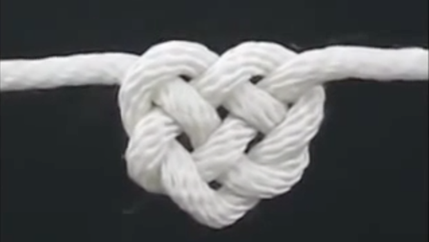 San Valentino: come fare un cuore con la corda
