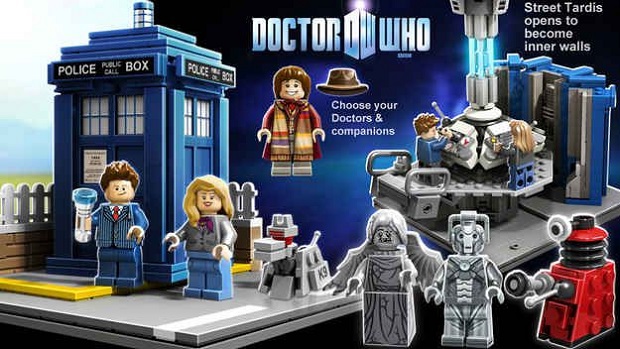 Doctor Who: set Lego in arrivo