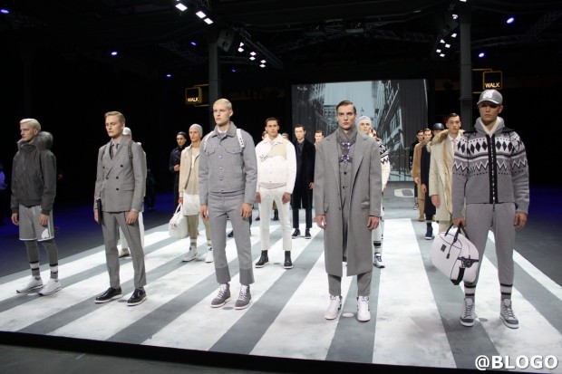 Hogan collezione uomo autunno inverno 2015 2016: il classico si contamina con lo sportswear, foto e video