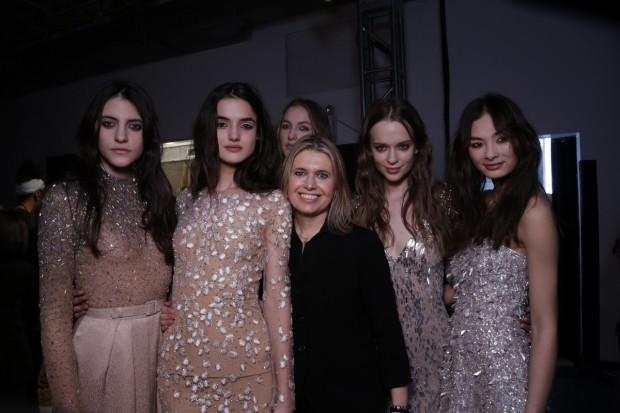 Sfilate New York Febbraio 2015: l&#8217;arte spagnola di Jenny Packham, collezione autunno inverno 2015 2016