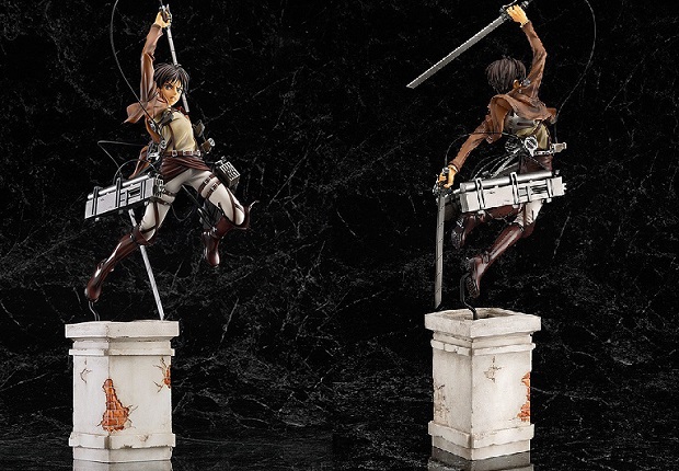 L’attacco dei giganti: l’action figure di Eren della Good Smile Company