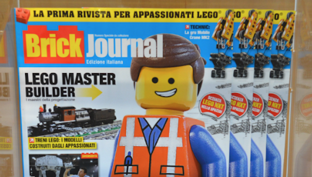 Rivista Lego in italiano: arriva in edicola Brickjournal