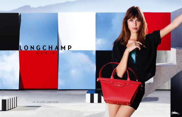 Longchamp campagna pubblicitaria primavera estate 2015: testimonial Alexa Chung, video e foto