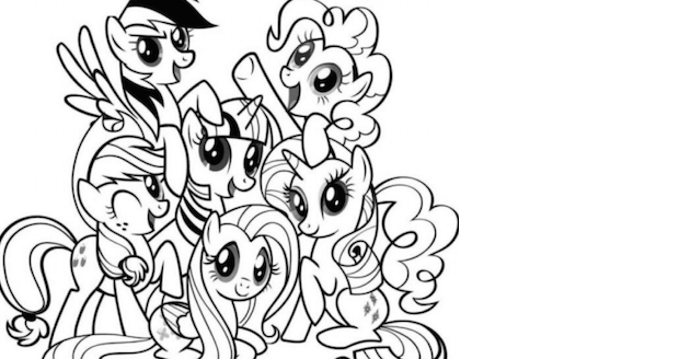 My Little Pony L’amicizia è magica: i disegni da colorare di Twilight Sparkle e dei suoi amici