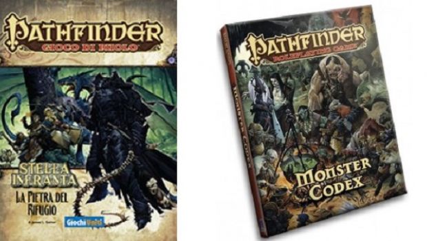 Pathfinder Stella Infranta 3 – La Pietra del Rifugio e Monster Codex