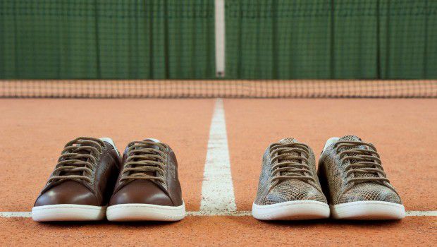 Le coq sportif Arthur Ashe Python Pack: la sneaker iconica si veste di pelle con stampa pitone