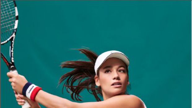 Le coq sportif tennis 2015: Alizé Lim testimonial della collezione donna