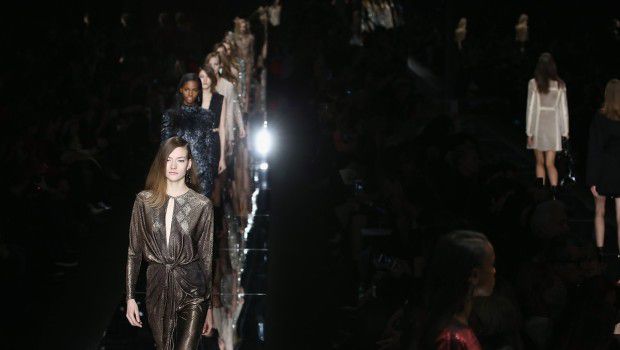 Sfilate Milano Moda Donna Febbraio 2015: l&#8217;aristocrazia ribelle di Blumarine, collezione autunno inverno 2015 2016