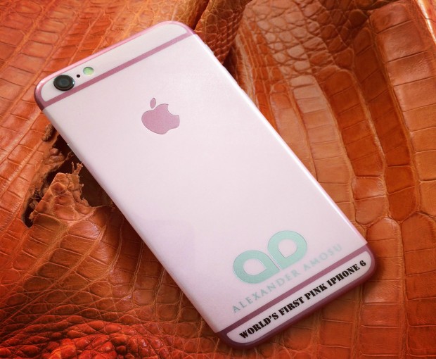 San Valentino 2015: iPhone 6 rosa Amosu in serie limitata
