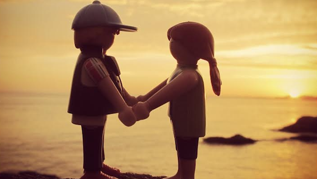 Playmobil, le coppiette di San Valentino