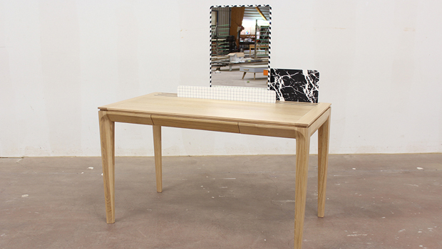 I tavoli in legno della collezione Buzz di Dasras, tra minimalismo e funzionalità