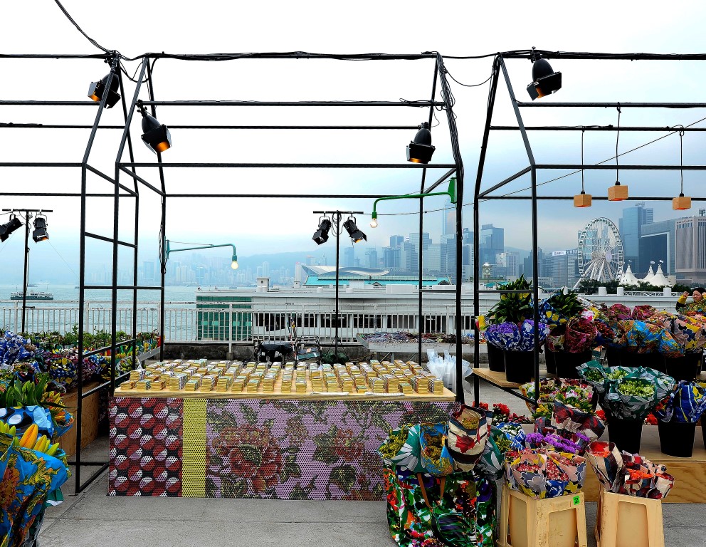 Art Basel Hong Kong 2015: il Marni Roof Market, le immagini dell&#8217;evento al Pier 4