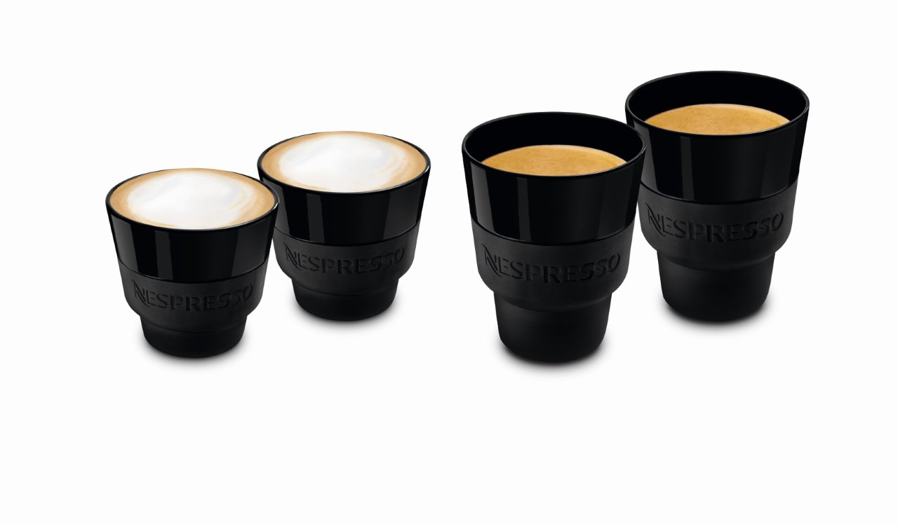 Nespresso presenta Touch Collection, la serie di tazze da caffè in total black