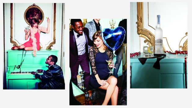 Belvedere Vodka campagna “Know the Difference” by Ellen Von Unwerth