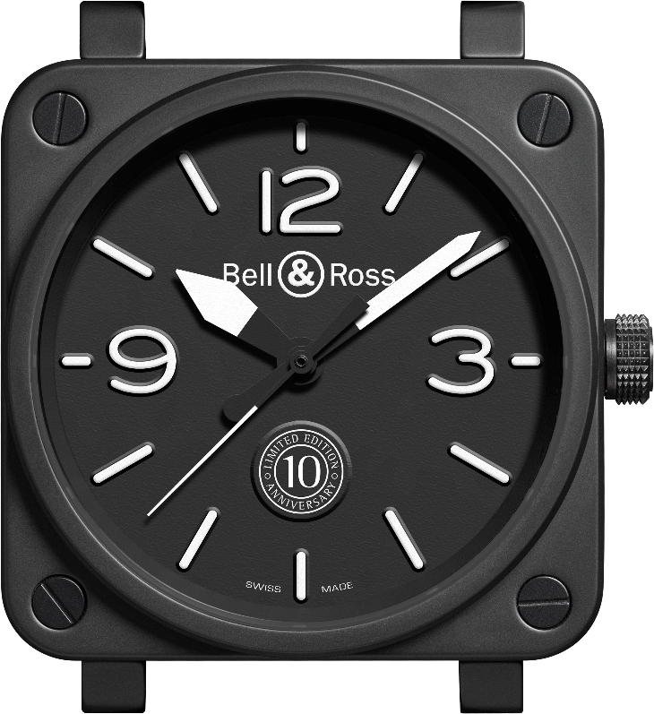 Bell &#038; Ross BR 01 10th Anniversary: il 10 anniversario dell&#8217;orologio iconico in limited edition