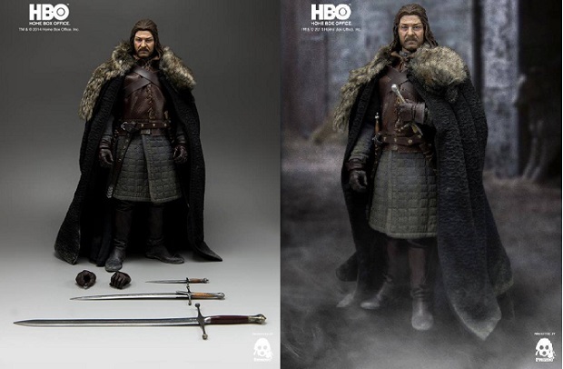 Game of Thrones: l’action doll di Eddard Stark di ThreeZero