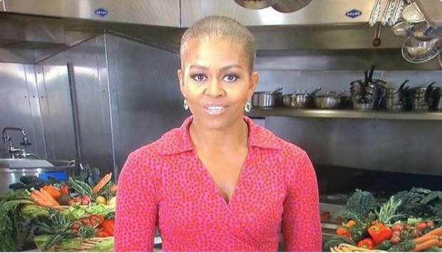 Il mistero della First Lady: Michelle Obama in tv con i capelli rasati