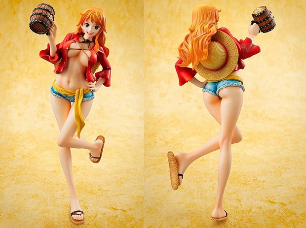 One Piece, ecco l&#8217;action figure di Nami Mugiwara ver. 2 di MegaHouse