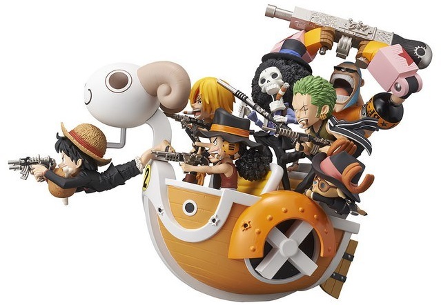 One Piece: ecco la Mini Merry on Attack di Banpresto